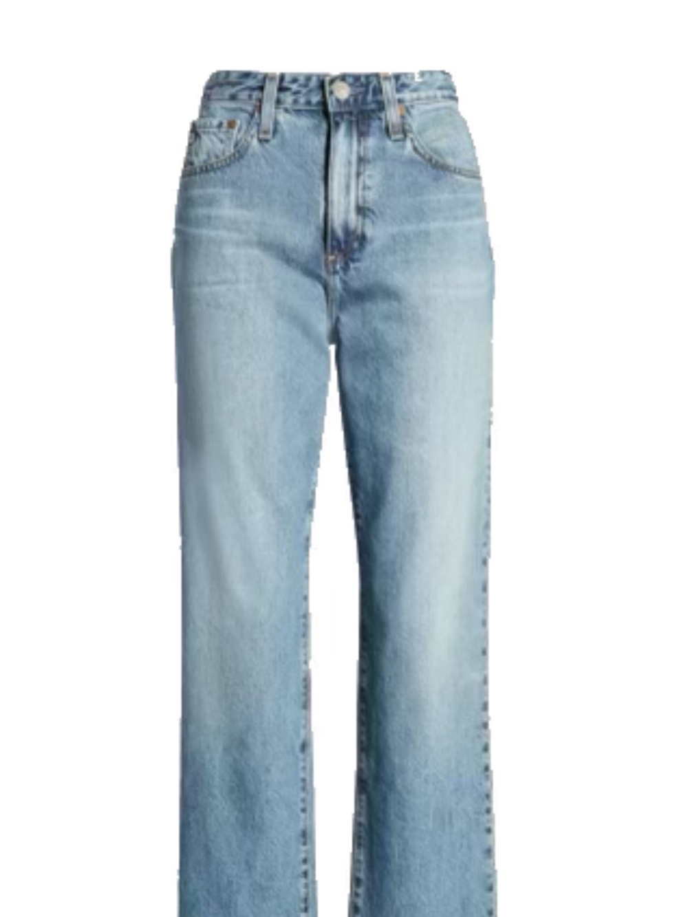 Light Blue Rails High-Rise Straight Women's Jeans